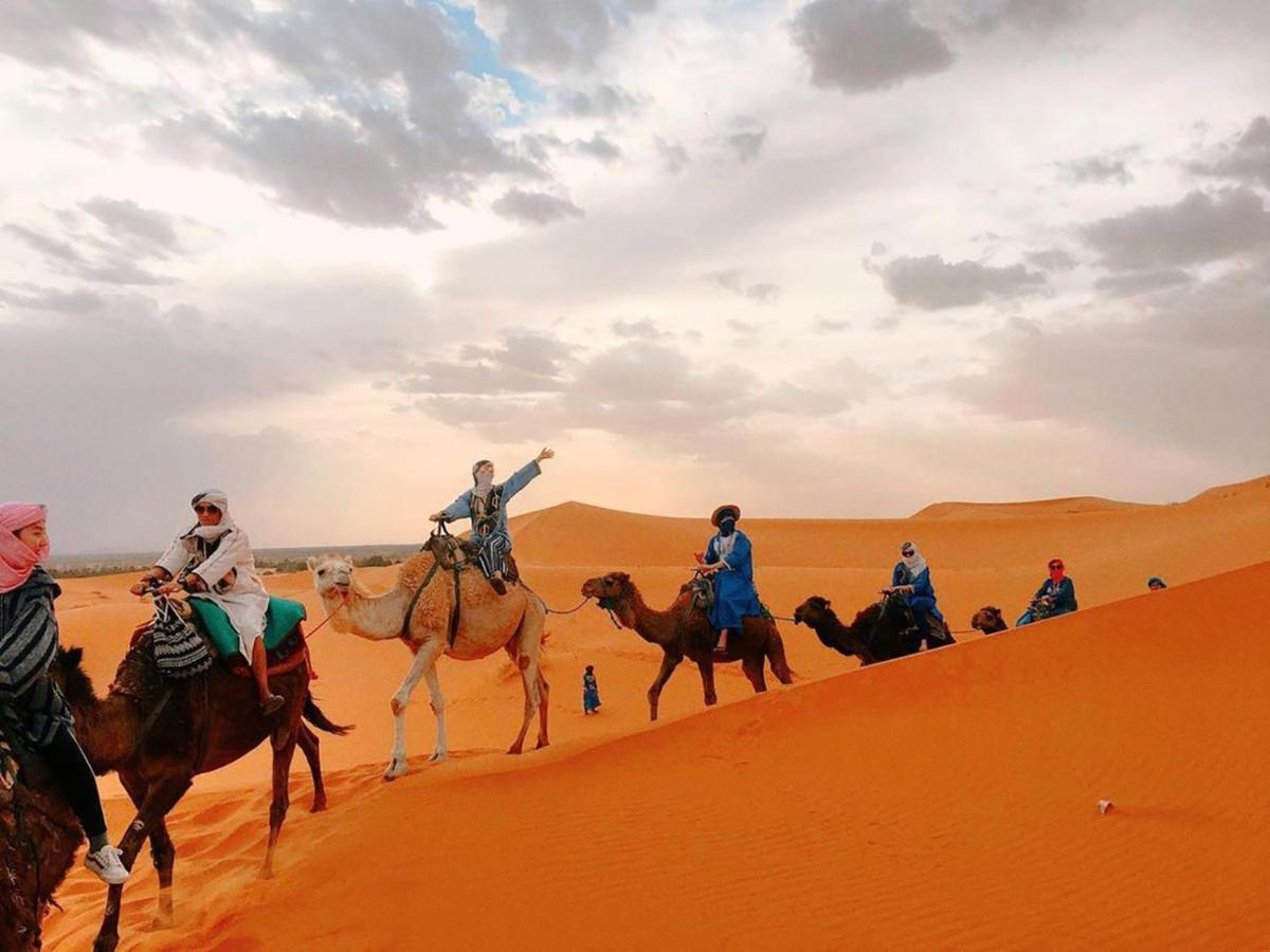 Desert Berber Fire-Camp Merzouga Ngoại thất bức ảnh